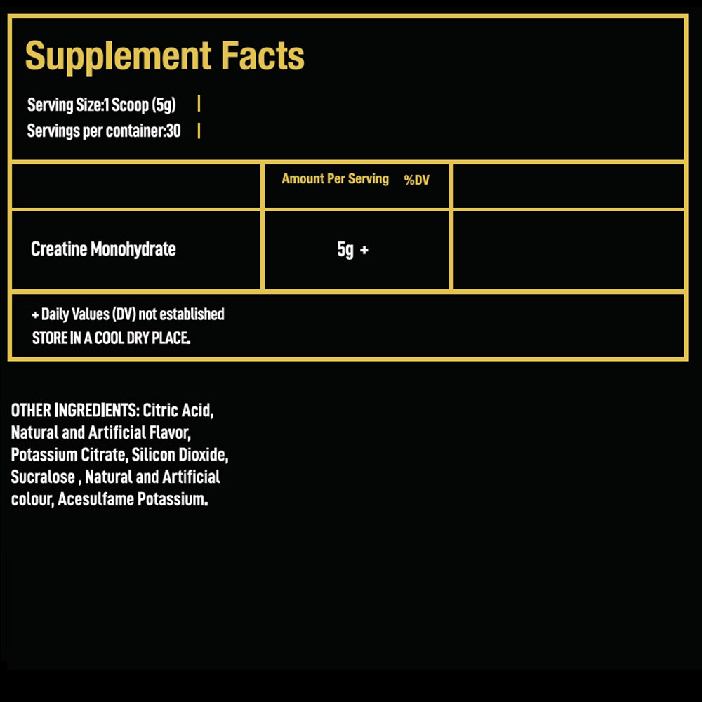 GOLD-CREATINE-30-Supplement-Facts