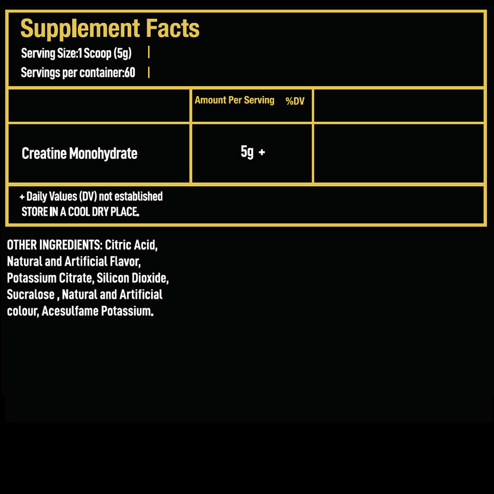 GOLD-CREATINE-60-Supplement-Facts