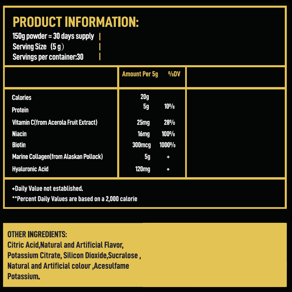 Gold-Marine-Collagen-Supplement-Facts