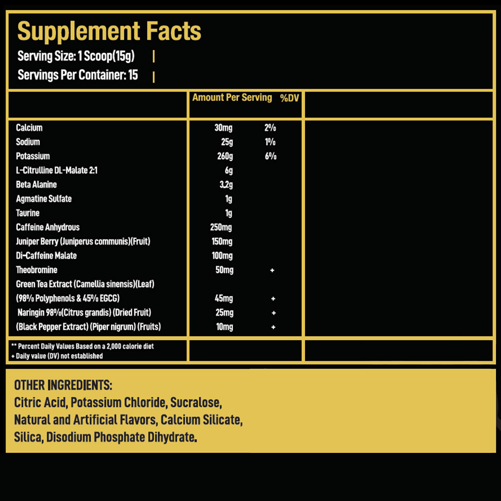 Gold-Pre-Max-Supplement-Facts